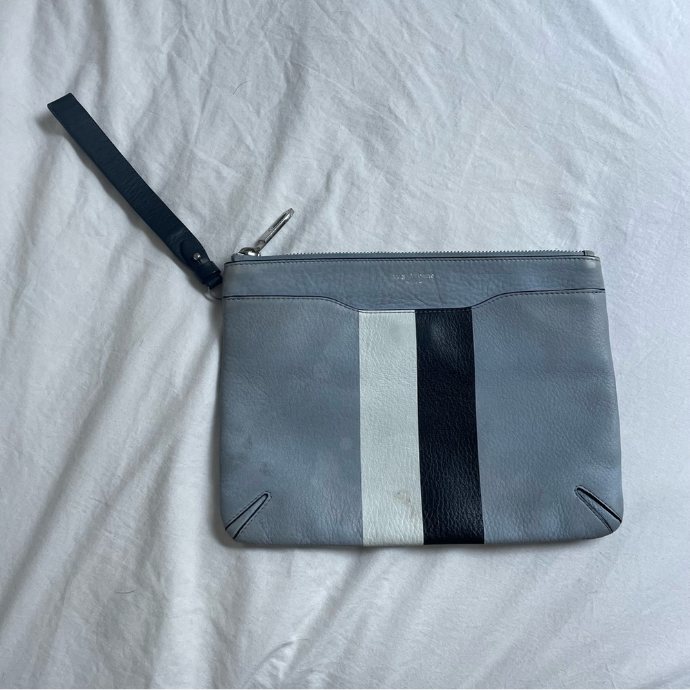 Leather Rag & Bone pouch 💙 - Picture 3 of 6